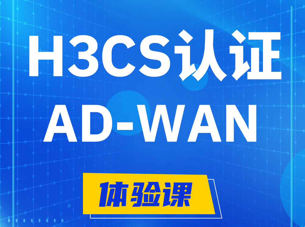 阿坝H3CS-AD-WAN解决方案专家认证培训课程